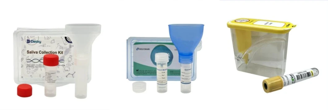 Hirikon Saliva and Blood Collection Tubes for DNA Testing in Science Labs and Hospitals