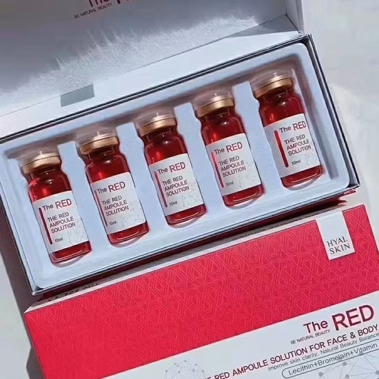 10 ml Ampullen Fettlösende rote Ampulleninjektion