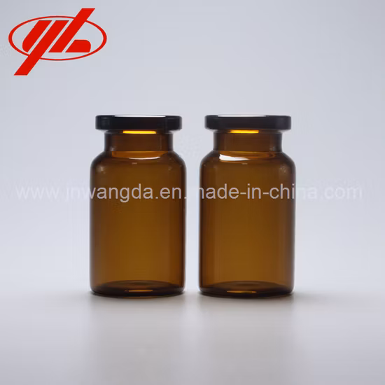 7 ml braunes Natron-Kalk-Glasflaschenfläschchen