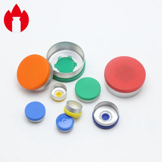 13 mm, 15 mm, 20 mm, 28 mm, 32 mm, pharmazeutischer Aluminium-Kunststoff-Schnappverschluss für Injektionsfläschchen