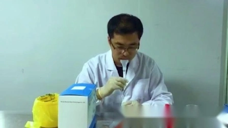 Lab Medical Einweg-Gen-Speichelsammler, Speichel-DNA-RNA-Sammelröhrchen für Menschen, Virus-Probenahmetests, Sammelkits, Sammler