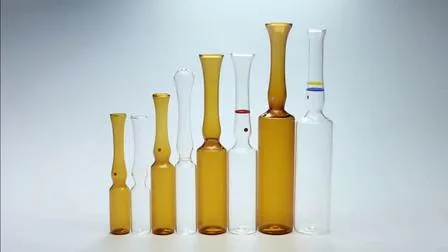 1 ml 2 ml 3 ml 5 ml 10 ml 20 ml pharmazeutische Injektionsampulle aus neutralem Borosilikatglas